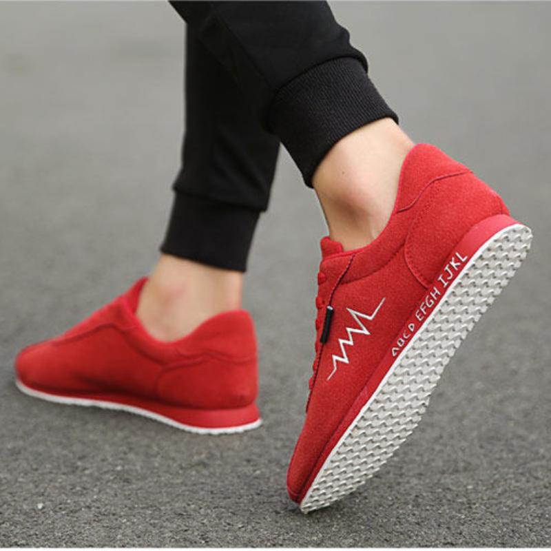 2024 Men's Sneakers Canvas Shoes Fashion Red Summer Low Comfortable Flat Vulcanized Shoes for Men Breathable Gym Man Trainers