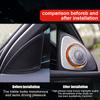 For Mercedes Benz E-Class W213 E200 E250 E300D 3D Rotation Glow Tweeter Speaker 64 Colours RGB Ambient Light LED Speaker Horn