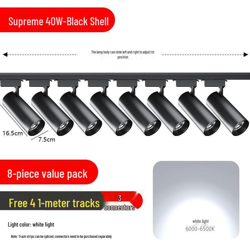 Super Bright LED Ceiling & Wall Track Light for Clothing Store Displays