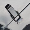 2Pcs Fastener Clip Universal Security Hook Lock Clip Kit Bumper Quick Release Hook Lock Clip Alloy Mount Hood Pin Bonnet Lock