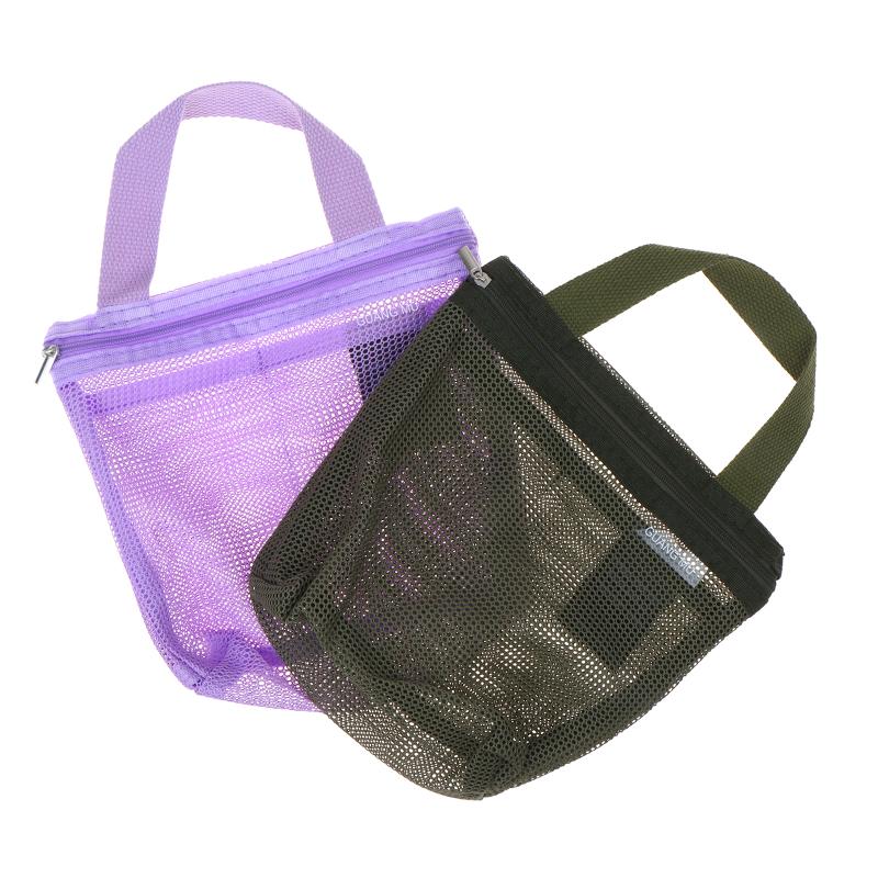 Portable Makeup Bag Mesh Waterproof Bath Bag Gym Bag Sundry Storage Bag Travel Toiletry Bag