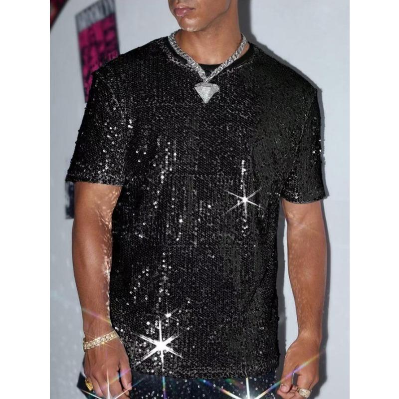 Men S Summer Singer Performance Short Sleeve T Shirt