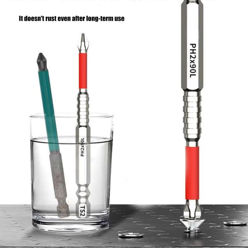 Průmyslový šroubovací bit šestihranná stopka rázový elektrický vrtací bit sada šroubovací vrtací hlava elektrické nářadí vrtací nástavec