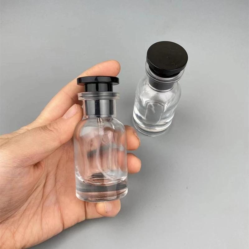 30 ml leere, nachfüllbare Parfümflasche aus Glas, Sprühflasche aus Glas, tragbare Reise-Kosmetikverpackungsflasche