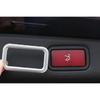 For 2016- Mercedes-Benz GLC Silver ABS Tailgate Rear Door Handle Frame Trim