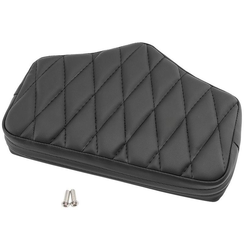 Motorcycle modification universal driver backpack black backrest pad suitable for Harley Cruiser Crown Prince Passenger backrest