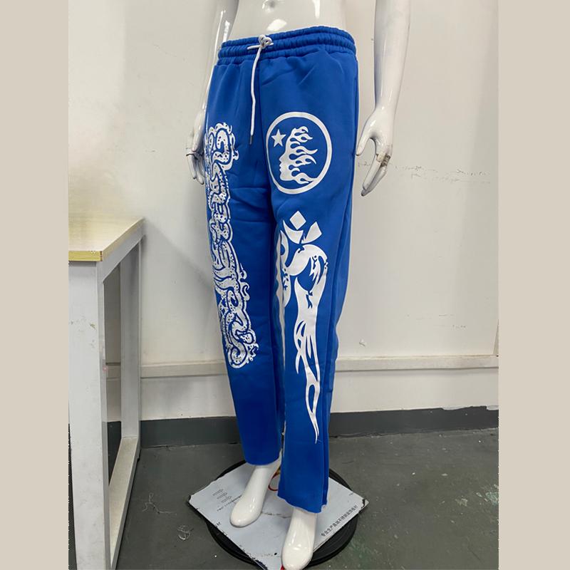 European and American Hip-hop Street Thin Drawstring Sports Pants for Men and Women