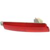 2Pcs Red Plastic Car Rear Bumper Reflector Fit for Nissan Sentra
