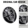 Alfa Romeo Gtam Black Badge, Front and Rear Badge, for Giulia Stelvio Tonale Exterior Accessories