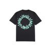 Vans Wild Circle Graphic Print T-Shirt Unisex Tops VN000SY0BLK