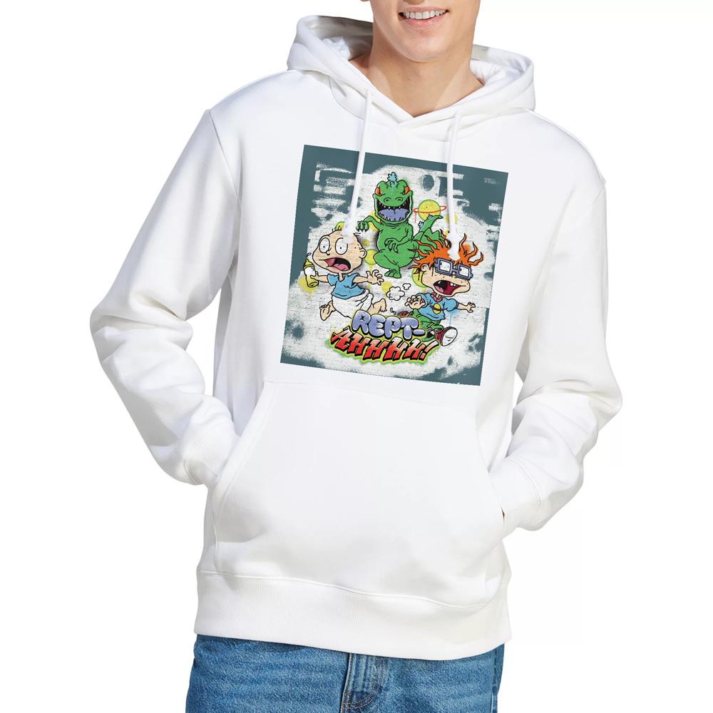 Rugrats Mens Rept-Ahhhhh! Tommy & Chucky Hoodie