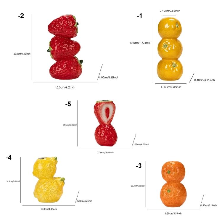 Delicate Porcelain Fruit Themed Owner And Decorative Item To Improve Your Interior Area