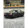 1/32 Dodge Challenger Helicat SRT Sportwagenmodell aus Legierung, Druckguss-Metallspielzeug, Muscle-Car-Modell, Simulation, Ton und Licht, Kindergeschenk