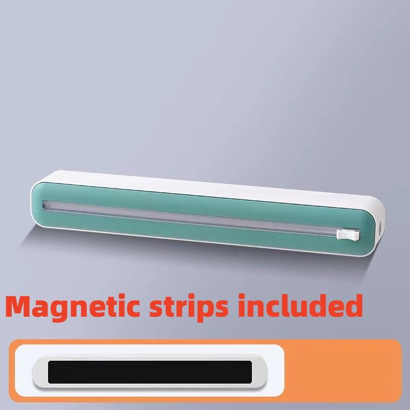 

Диспенсер харчової харчової плівки Пластикова упаковка Новий диспенсер Різак Алюмінієва фольга Слайдер Різак стретч-плівки Кухонні аксесуари