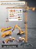 Extra Large Alloy Toy Construction Crane for Kids, Age 6+