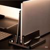 Vertical Laptop Stand & Storage Rack for Desktop