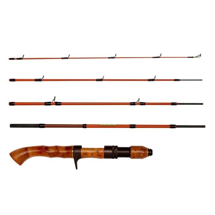 AbuGarcia Conolon CNLC-505L Rod, Orange, 5-Piece