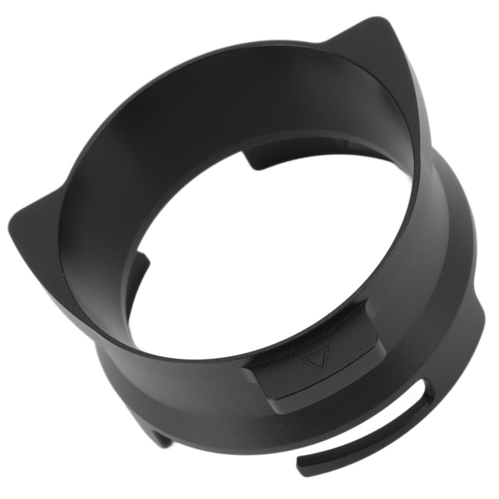 Imbuto di dosaggio per portafiltro caffè da 54 mm in lega di alluminio, imbuto di dosaggio girevole, accessori per macchine da caffè