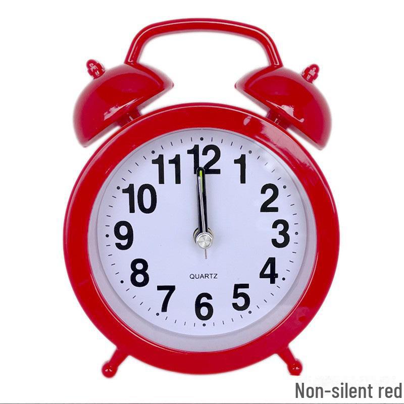 Tichý plastový budík pro děti: Ideální pro vzdělávání v raném dětství, ideální společník u postele pro chlapce i dívky.