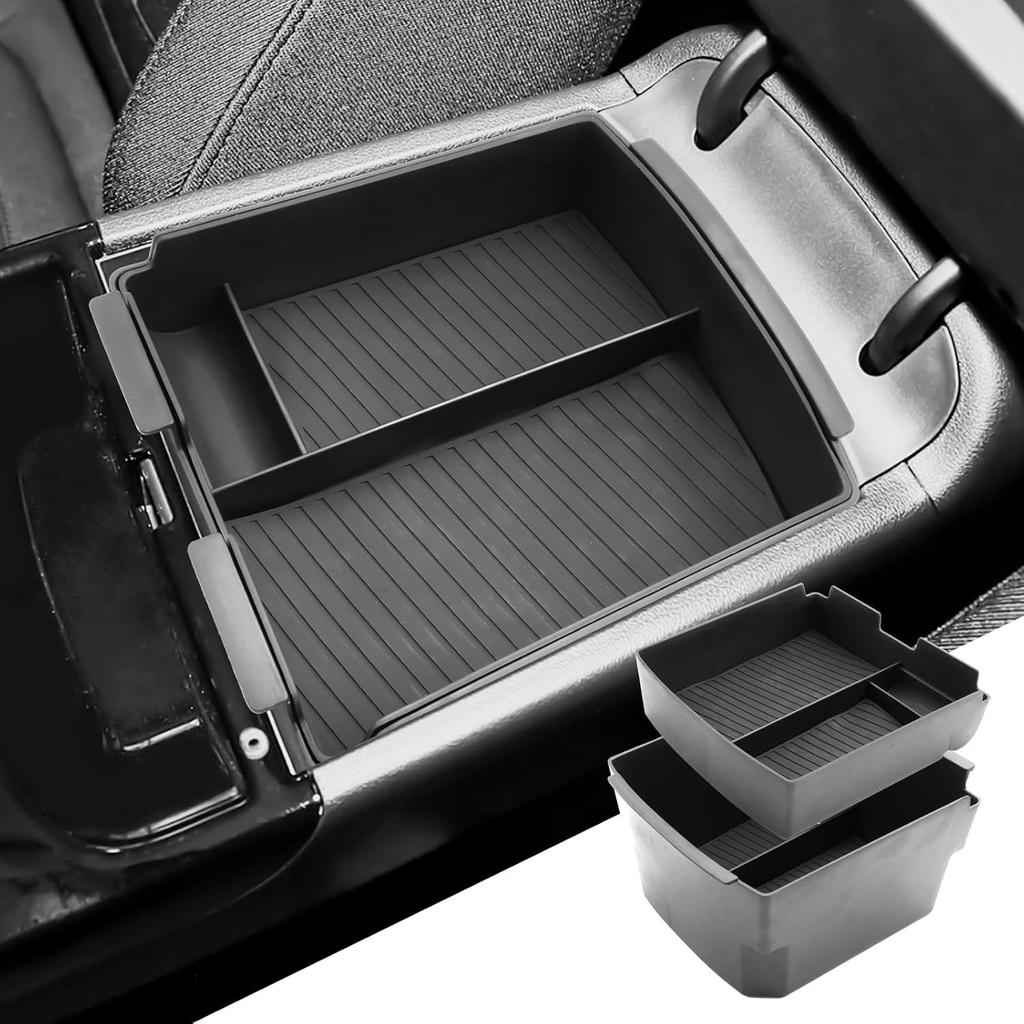 SHAOHAO for 2025 2026 Hyundai Tucson Lower Organizer for 2025 2026 Hyundai Tucson Accessories (Limited/Hybrid) Under Console Organizer Space Expand