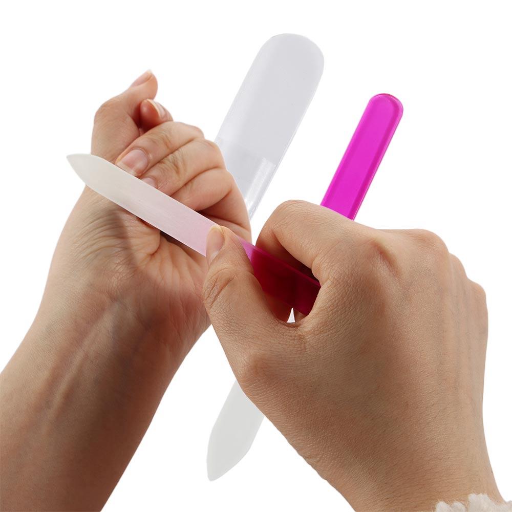 Sale Durable Pro Tool Manicure Device Buffer Nail Art Files Crystal Glass File