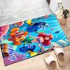 Custom Princess Mat Personalized Name, Polyester Washable Indoor Entryway Rug, Gift for Christmas, Easter, Thanksgiving Day