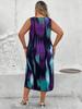 2024 Spring-Summer Trendy Plus-Size Women's Printed Dress