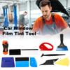 12Pcs Car Window Tint Kit Professional Vinyl Wrap Tool Window Tinting Tools Portable Window Tint Film Squeegee Tool Kit for Car