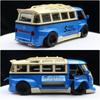 1/32 Scale T1 Minibus Samba JDP Modified Toy Car for Children Diecast Miniature Model Sound & Light Collection Gift Boys