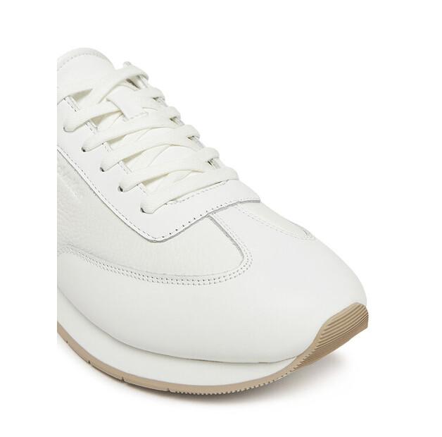 Мужские кроссовки Calvin Klein Low top lace up tmbl lth hm0hm01804 белые
