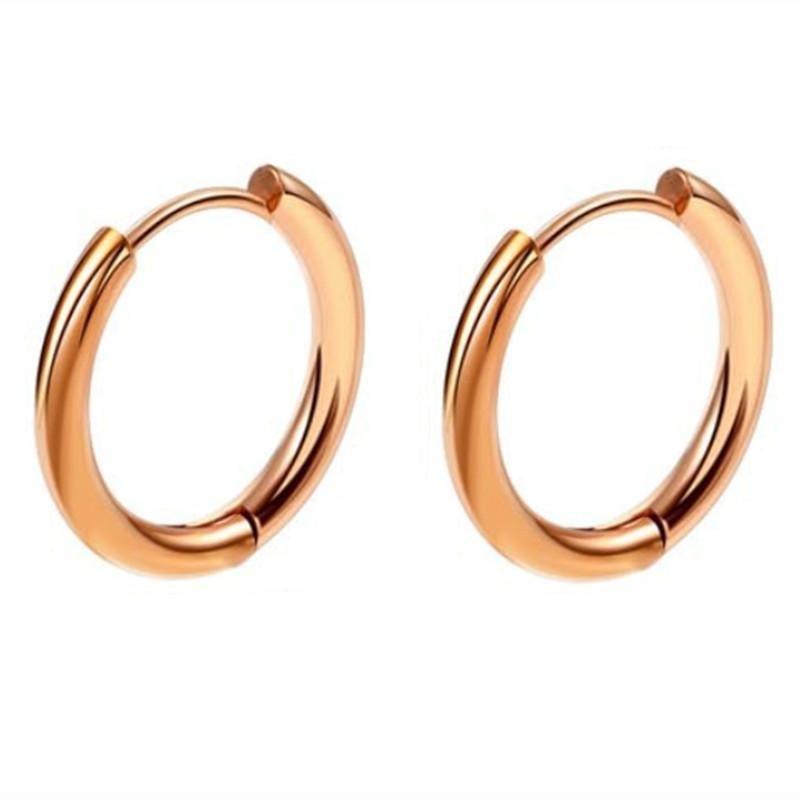 8/10/12/14/16/18/20mm Creolen für Damen Helix Creolen Knorpel Schmuck Ohrläppchen Creolen