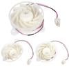 Easy Installation Plastic Refrigerator Evaporator Fan Motor DC12V 2.5W 1870RPM Replacement Part for Freezer Cooling Unit