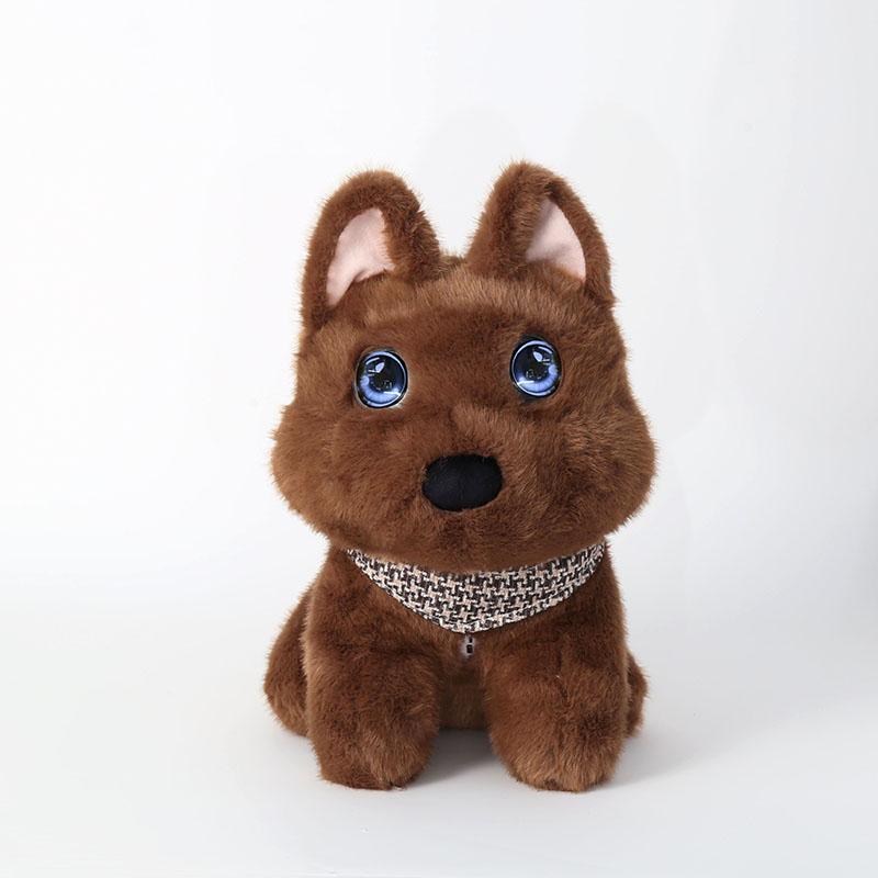 Cuteyeah Customized Coffee AI Westie Plush ChatGPT Smart Talking Toy 60+ Languages Kids Language Logic Social Toy коричневый