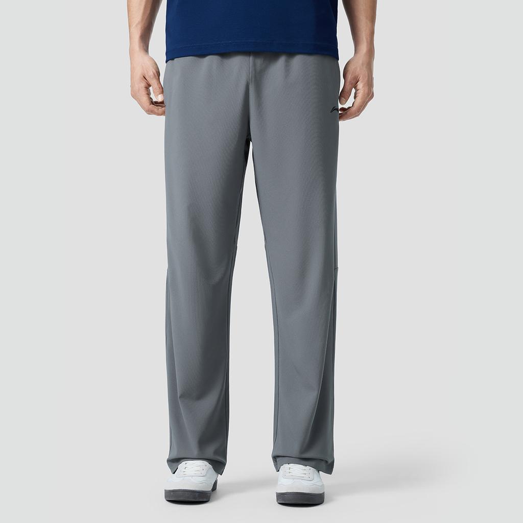 Li Ning Fitness Series Logo Stitching Sports Casual Pants Men pants AYKW367-2