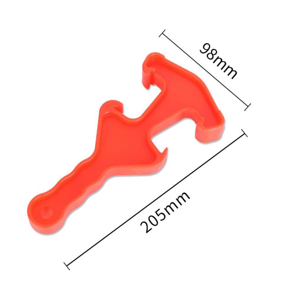 Plastic Bucket Opener Double End Oil Drum Wrench Durable Drum Opener Paint Bucket