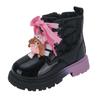 Children's Leather Boots, Short Boots, Martin Boots, Durable, Breathable, Waterproof, British Style Girls' Single Boots