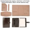 Sturdy Leather Template Transparent DIY Leather Tool Durable Leather Craft  Crafting Sessions