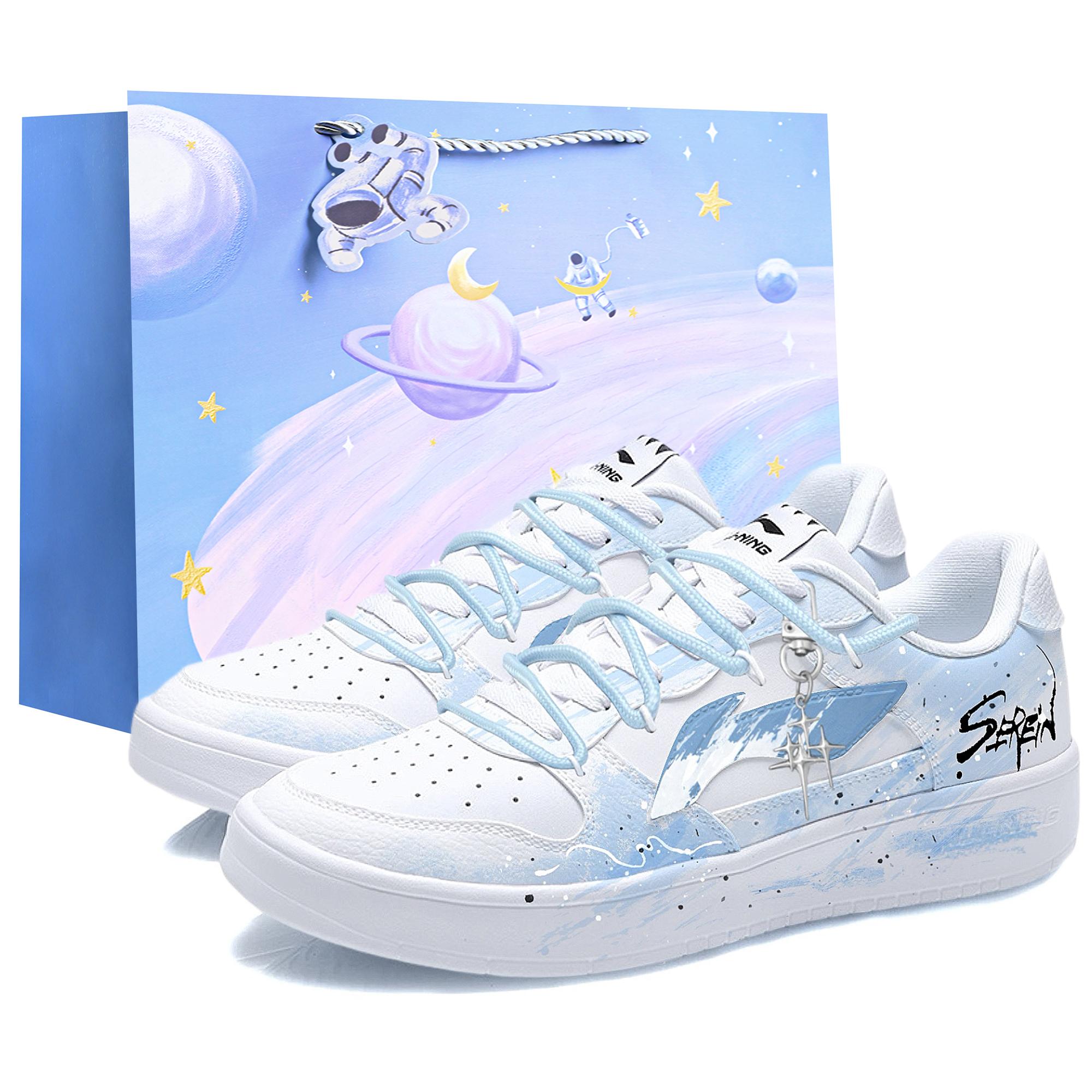 

Li Ning Обувь для скейтборда с плавающей подошвой, увеличивающая рост, износостойкая, нескользящая, низкая, мужская AGCS419-1(Команда-1599-КОРОБКА) 45