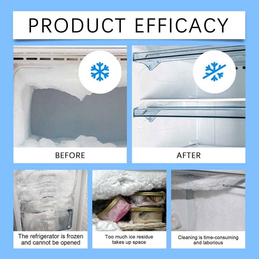 Jue-Fish refrigerator defrost and deicer household freezer snow melting and deicing cleaning ice anti-icing and deicing agent