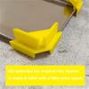 12x/set Convenient Tray Stacking Space Saving Tray Storage and Save Space Convenient Stacking Holder Rack for Kitchen