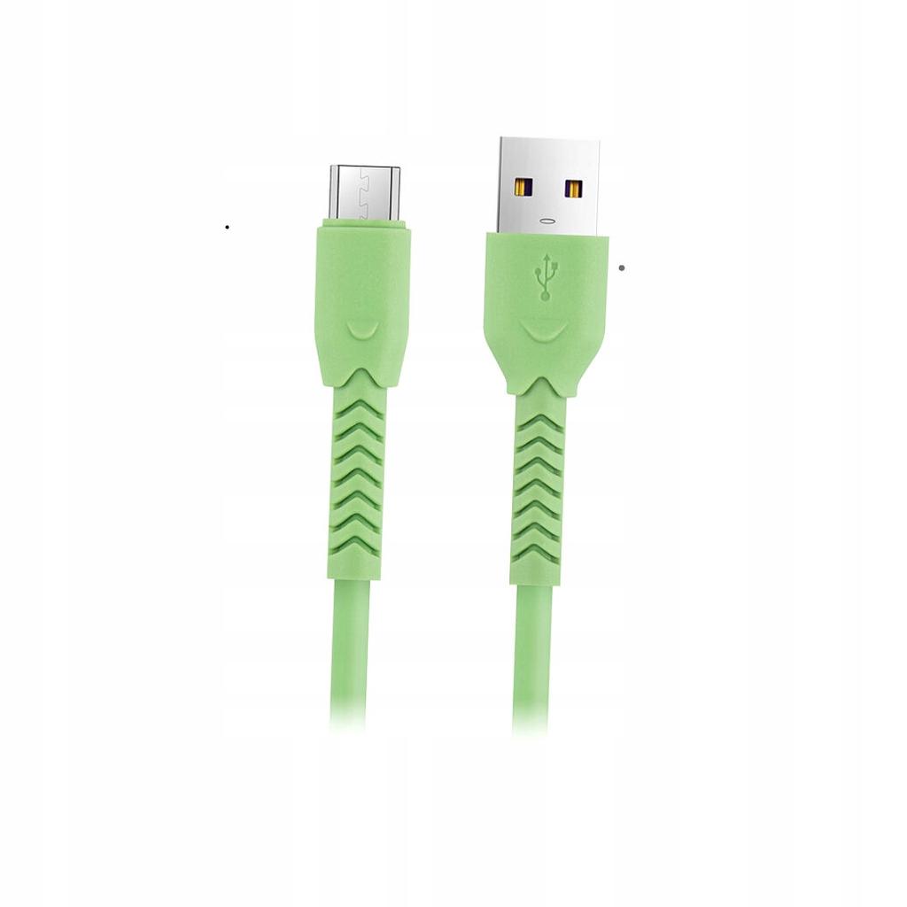 Maxlife USB - microUSB Type B Charging Cable 1 M Green 3A