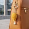 Simulation Chicken Legs Clicker Keychain Sensory Finger Button Pendant  Backpack Charm