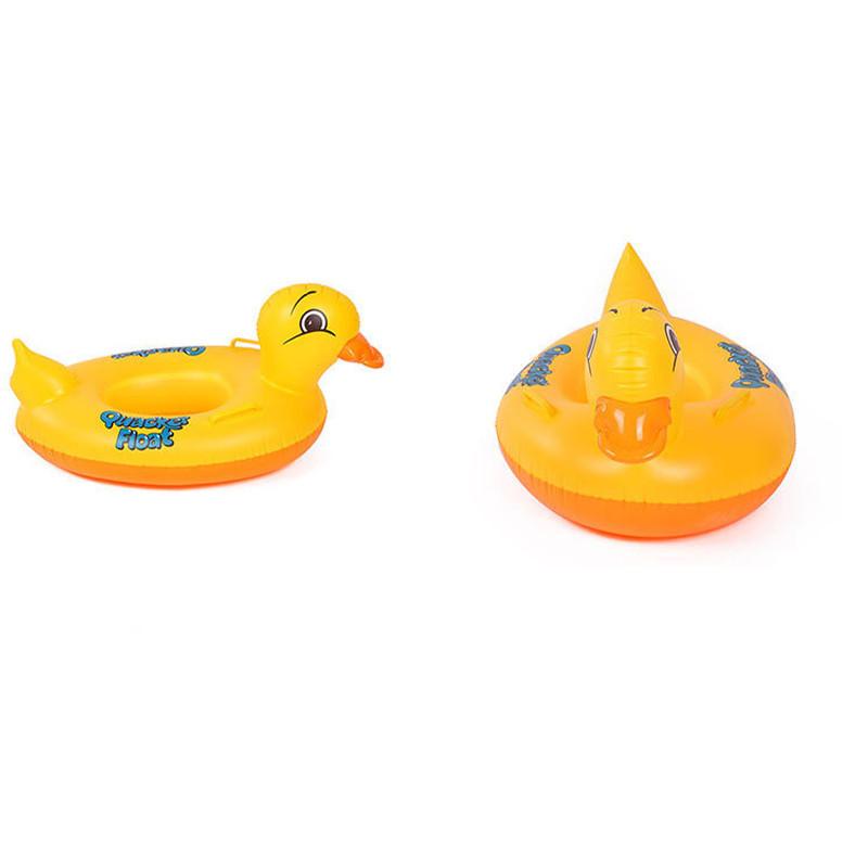 Children's Inflatable Duck Swim Ring Wholesale Factory Supplier Cartoon Pvc Swim Ring