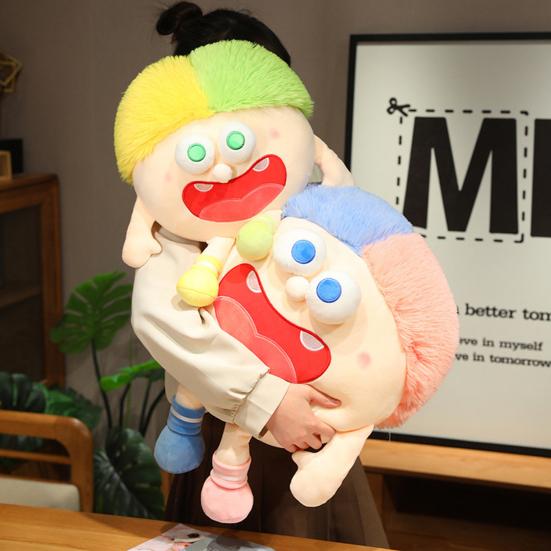 Zahn-Kuscheltier Aus Weichem Plüsch - Lustiges Kissen In Zahnform, 35 Cm, Geschenk Für Kinder Zur Zahnputzmotivation
