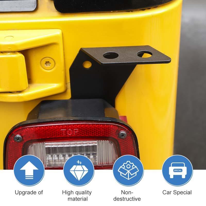 Tail Light Antenna Bracket Antenna Mount Stand For Jeep Wrangler TJ 1997-2006 Exterior Accessories 