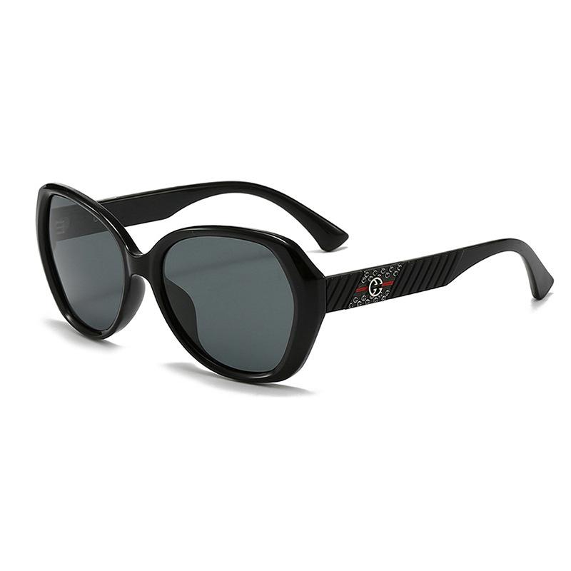 

Womens Polarized Oversized Sunglasses Slimming for Large Face UV Protection Luxury Fashion Sun Glasses