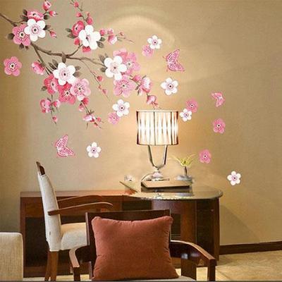 Removable Plum Flower Wall Sticker Home Decal Room Art DIY Decoration CDN