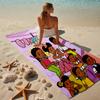 Proof Beach Towel with a Gracie's Corner3 Pattern - Soft,absorbent,quick-drying,machine Washable - Perfect for Swimming,camping,bathing