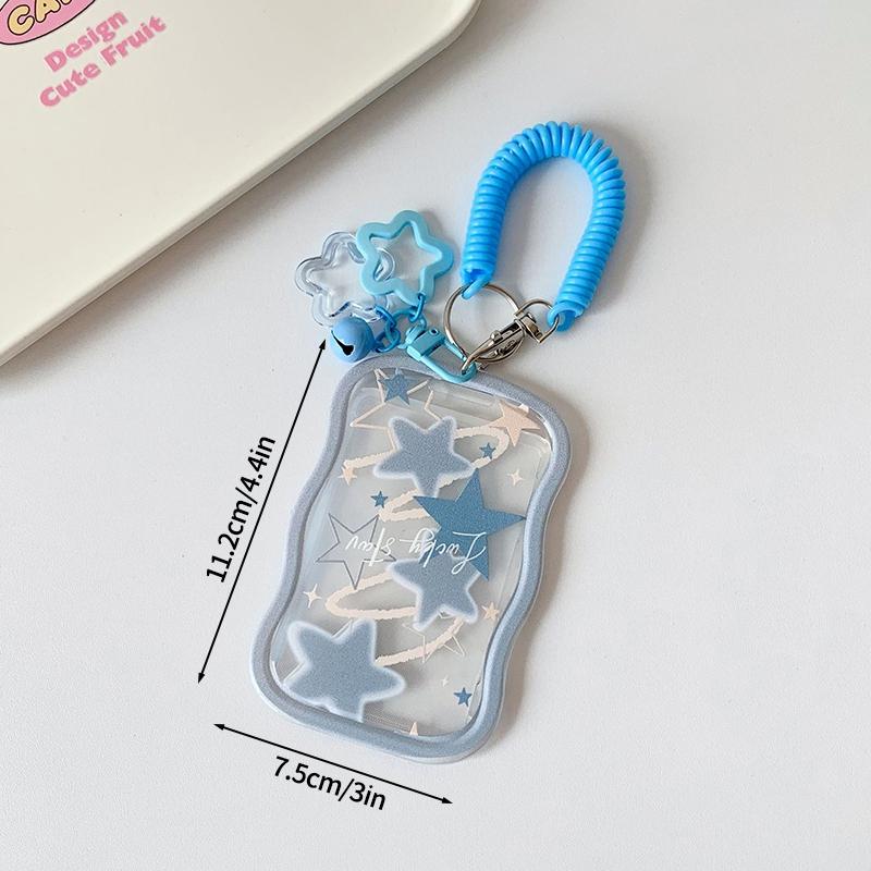 K-Pop DIY Fotoalben Fotokartenhülle Fotokartenschutzhülle Karten Fotoalbum Tasche Anhänger Schlüsselanhänger Hülle Zubehör