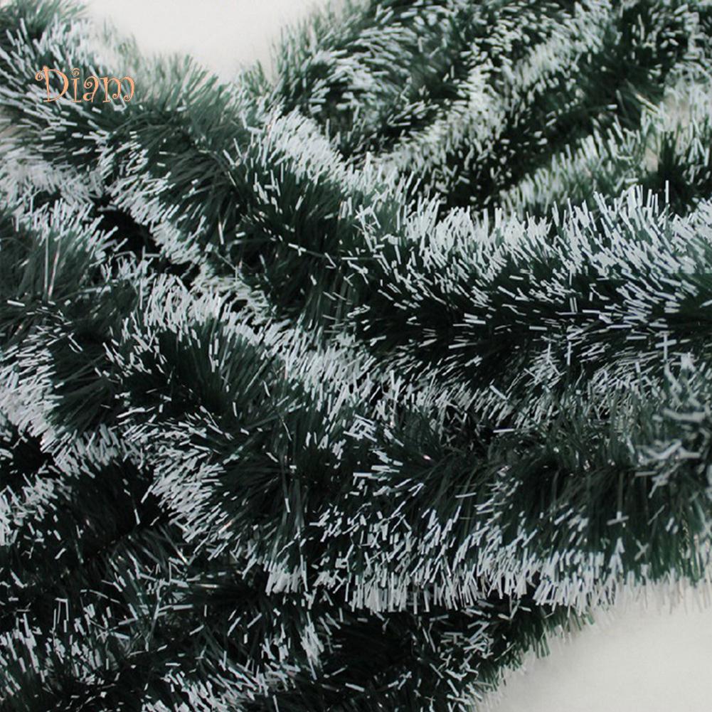 Fetong 2m Long Garland Tinsel Ribbon Christmas Tree Ornament Home Party Decoration